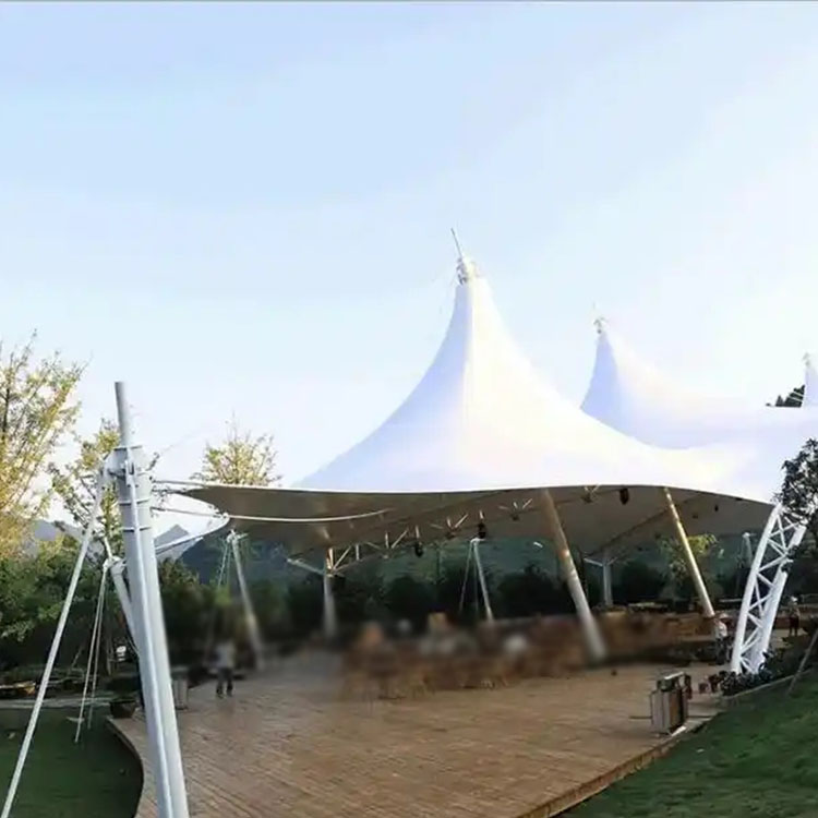 怀柔区膜结构景观棚