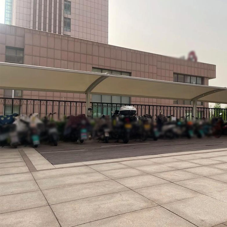 怀柔区膜结构电动车棚